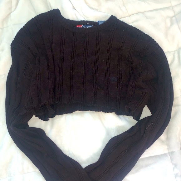 Urban Outfitters | Chaps cropped sweater/ hoodie - Picture 1 of 2